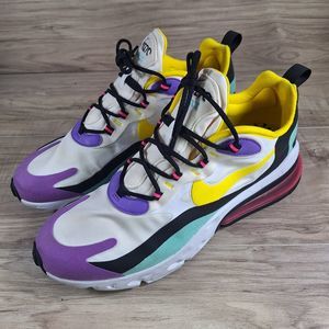 Nike Air Max 270 React Geometric Abstract 2019 A04971-101 Men's Size 11  (BXK33)